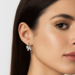 Aretes de Globo Perrito Bañados en Plata – Diseño Divertido y Moderno - Imagen 2