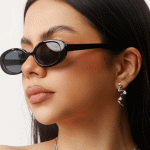 Aretes de Diseño Ondulado Bañados en Plata para Damas - Imagen 2