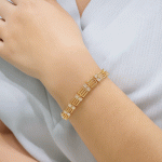 Pulsera Bañada en Oro con Circones Elegantes - Imagen 2