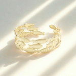 Pulsera Peces Dorados Bañada en Oro