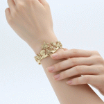 Pulsera Verano Dorado con Motivos Marinos Bañada en Oro - Imagen 2