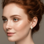 Aretes Ovalados Pavé en Baño de Oro con circones - Imagen 2