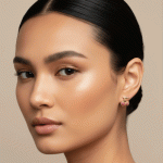 Aretes de Cereza 'Cherry Pop' en Baño de Oro con Circones - Imagen 2