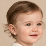 Aretes Ortopédicos Bañados en Oro con Circones para Bebés - Imagen 2