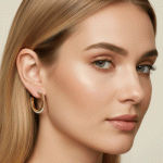 Semi Argollas Bañadas en Tres Oros – Diseño Elegante y Moderno - Imagen 2