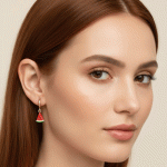 Aretes Sandía Bañados en Oro – Estilo Fresco y Divertido - Imagen 2